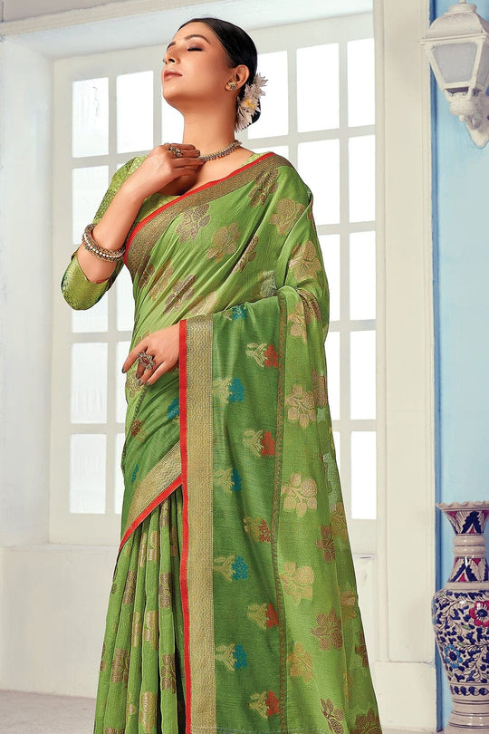 Cotton Saree Emerald Green Cotton Saree saree online