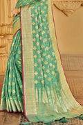 Cotton Saree Green Cotton Saree saree online