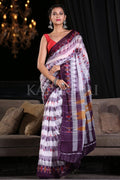 Cotton Saree Indigo Purple Cotton Saree saree online