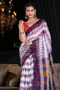 Cotton Saree Indigo Purple Cotton Saree saree online
