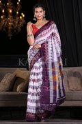 Cotton Saree Indigo Purple Cotton Saree saree online