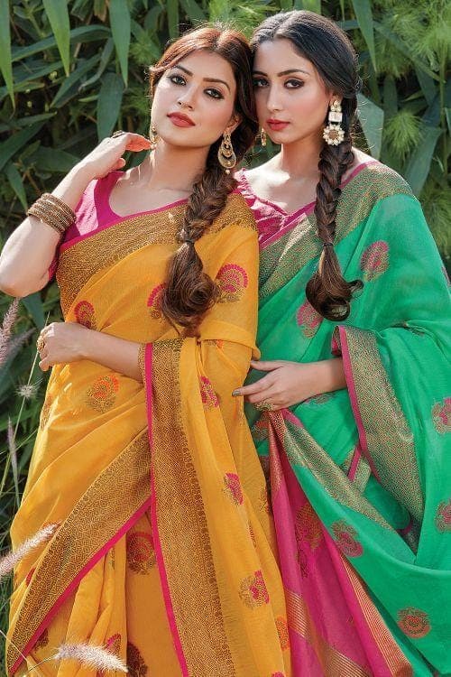 cotton saree blouse design