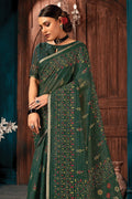 Cotton Saree Juniper Green Cotton Saree saree online