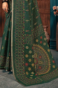 Cotton Saree Juniper Green Cotton Saree saree online