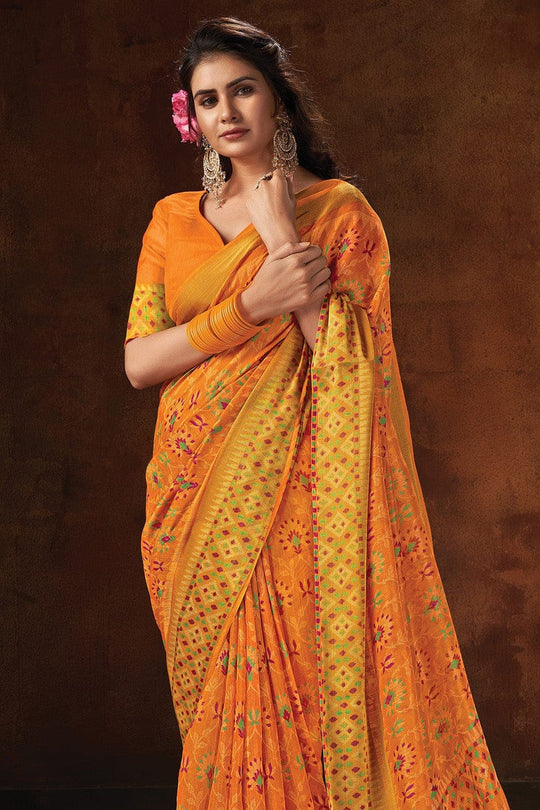 cotton saree blouse designs