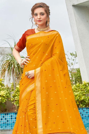 cotton saree latest