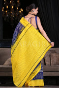 Cotton Saree Navy Blue Cotton Saree saree online
