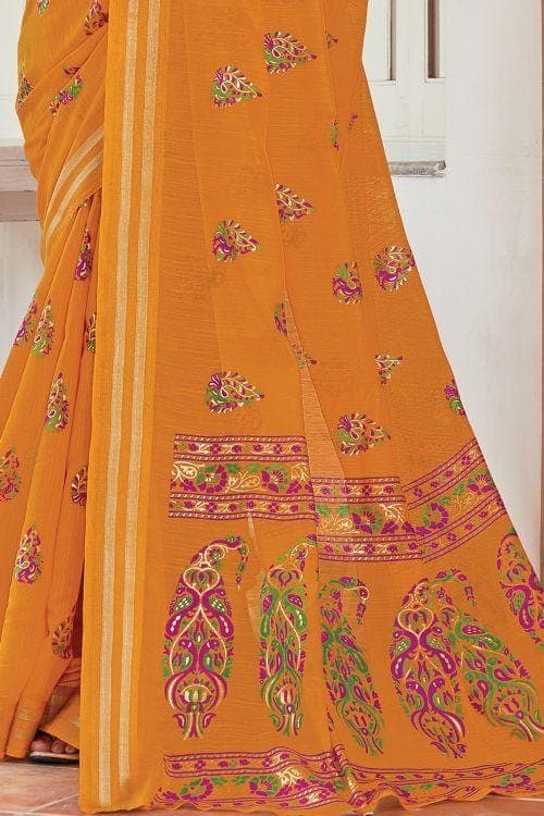 chanderi cotton saree