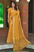 Cotton Saree Primrose Yellow Cotton Saree saree online