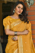 Cotton Saree Primrose Yellow Cotton Saree saree online