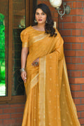 Cotton Saree Primrose Yellow Cotton Saree saree online