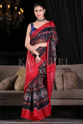 Cotton Saree Raven Black Cotton Saree saree online