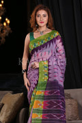 Cotton Saree Royal Purple Cotton Saree saree online
