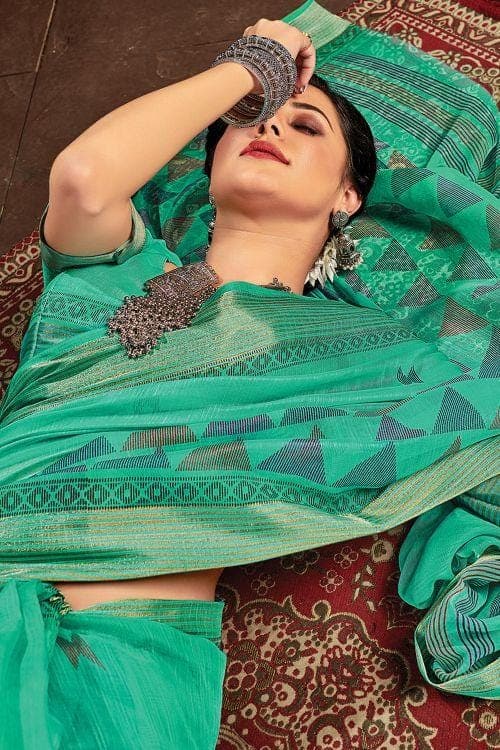 cotton saree with blouse