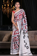 Cotton Saree Snow White Cotton Saree saree online