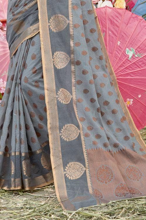 cotton saree blouse design