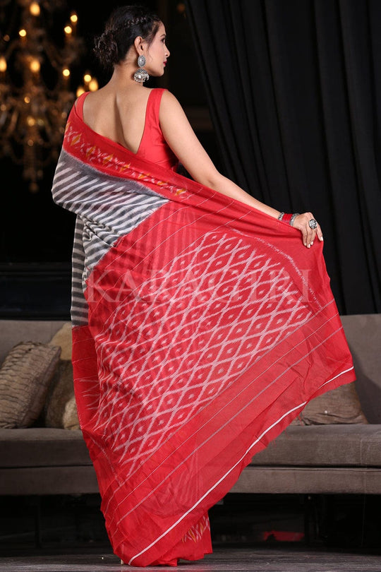 Cotton Saree Steel Grey Cotton Saree saree online