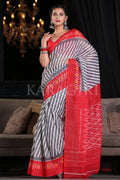 Cotton Saree Steel Grey Cotton Saree saree online