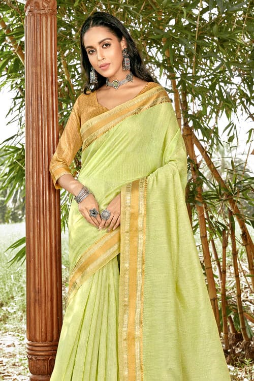 plain cotton saree
