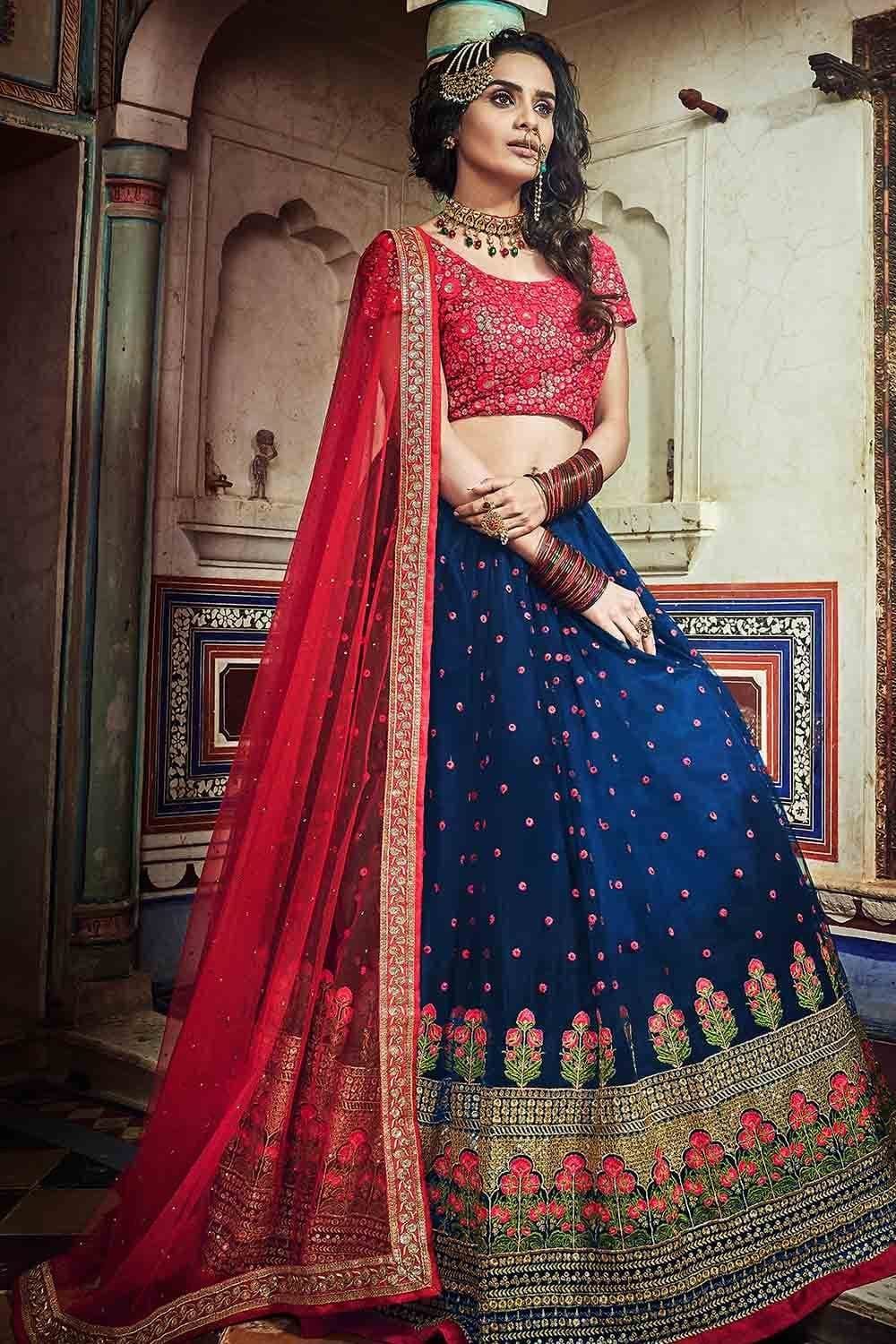 Lehenga Sarees - Buy Latest Collection of Lehenga Style Saree at Lowest  Price from Myntra