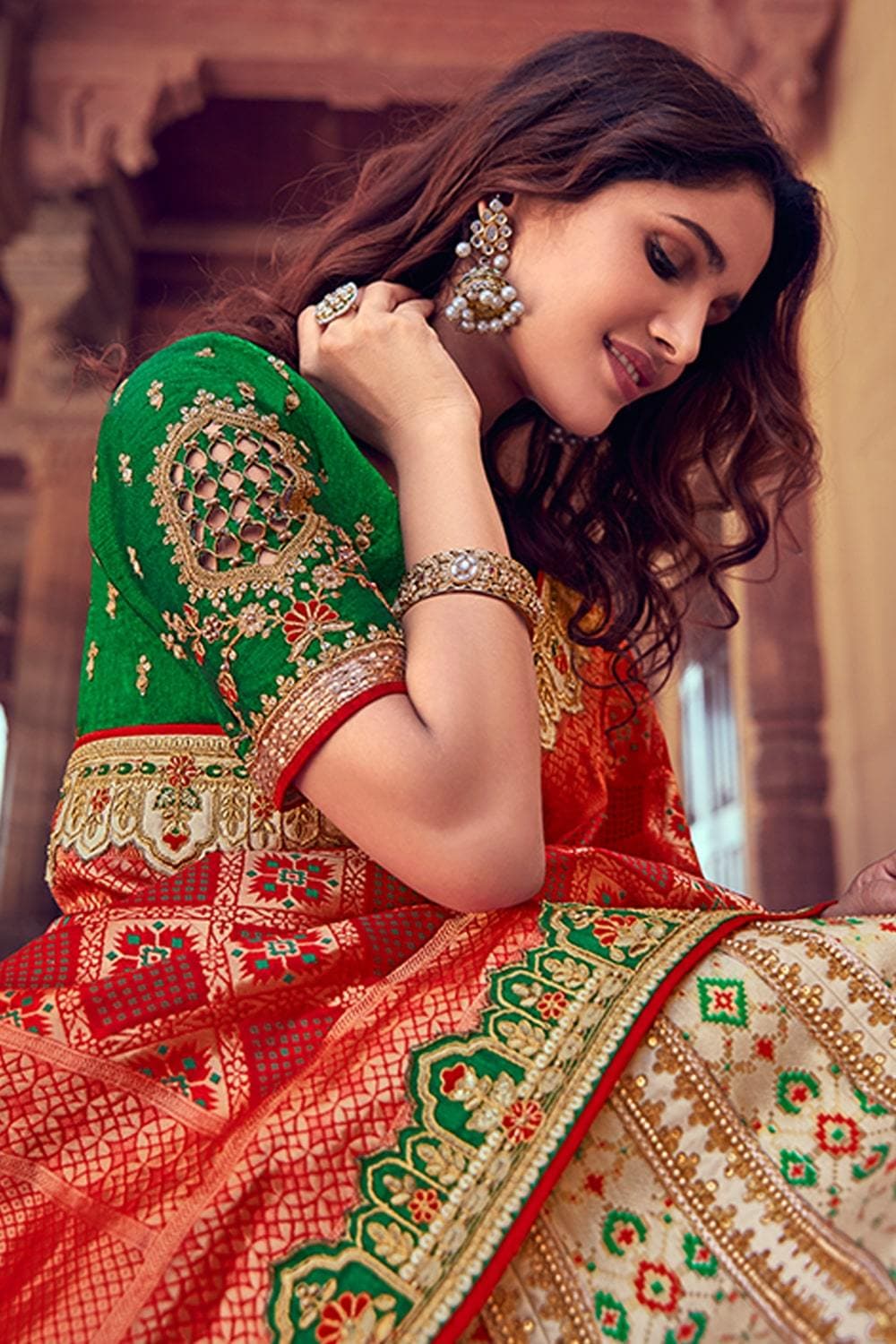 designer lehenga lavender white designer lehenga silk saree online 31508710850753