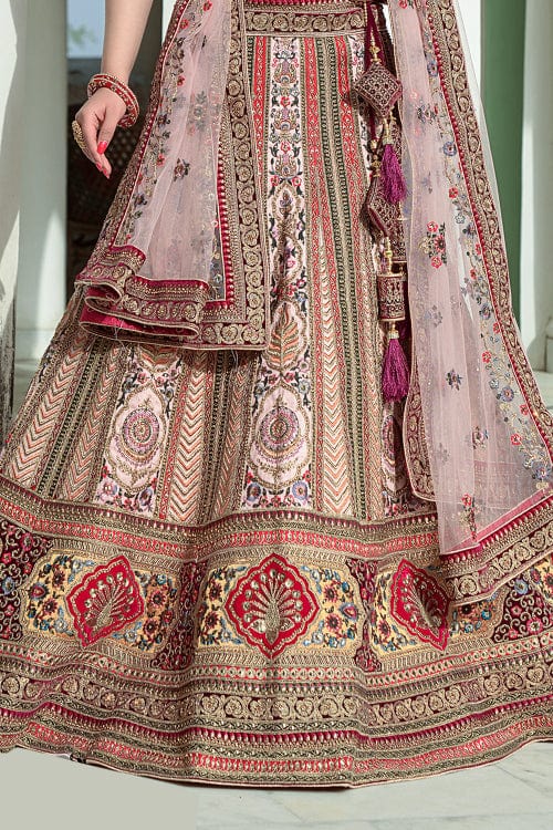 embroideried lehenga