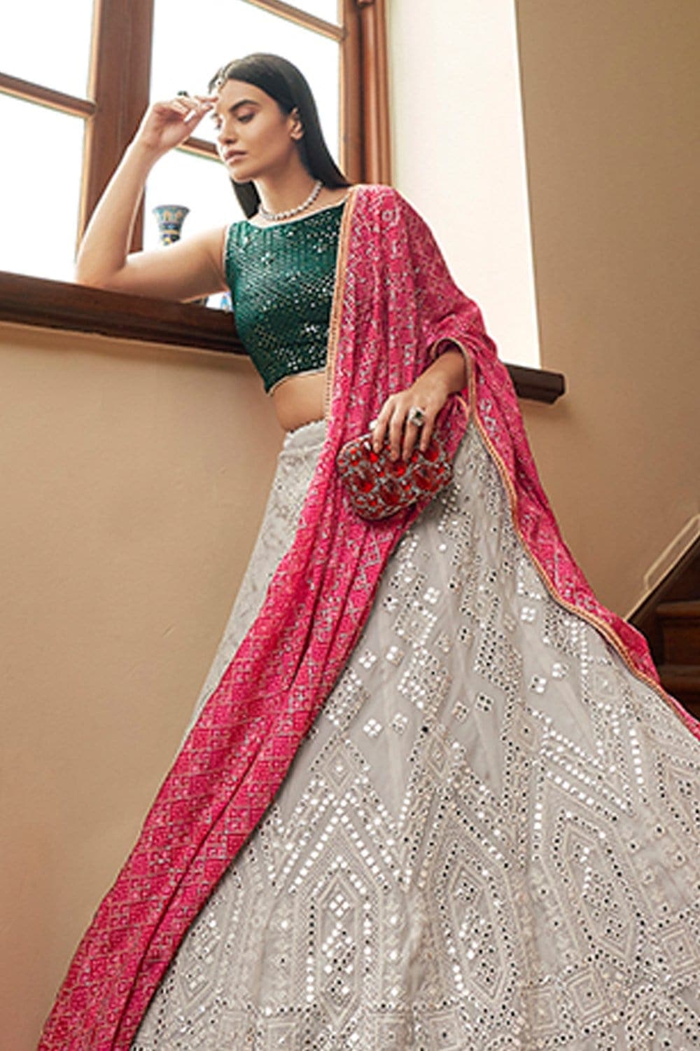 Lehengas: Designer Bridal Lehengas & Wedding Lehenga Cholis Online