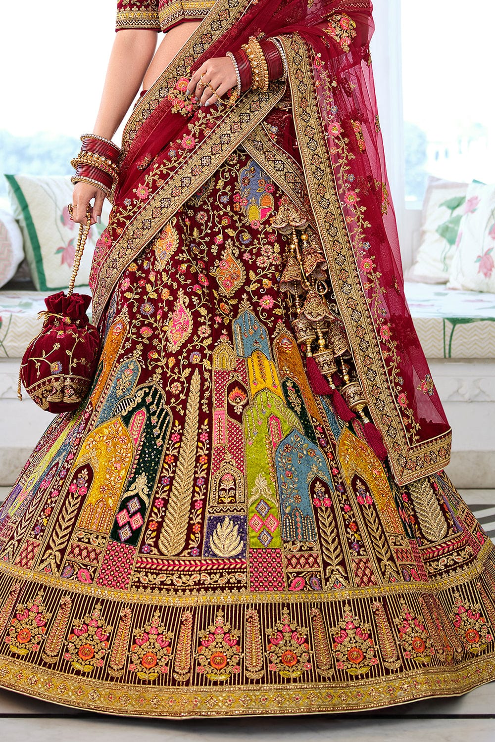 Designer lehengas deals with price