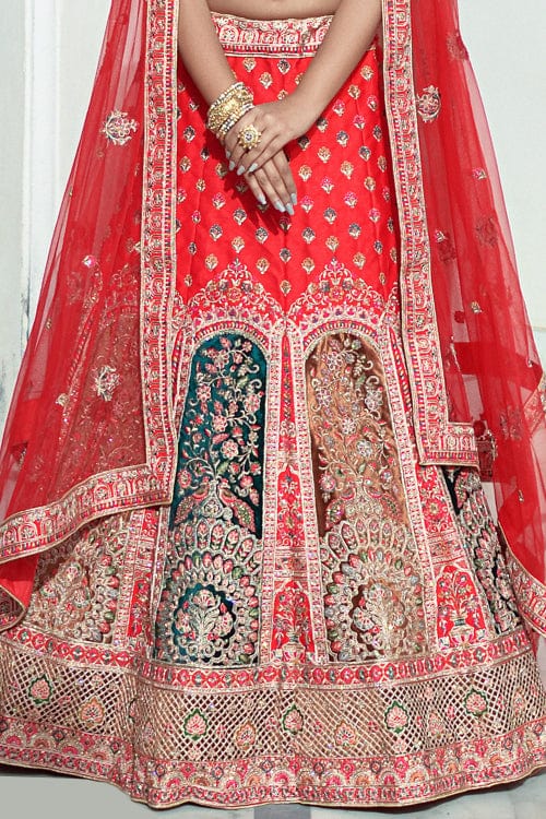 embroideried lehenga
