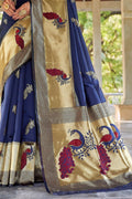 Designer Saree Admiral Blue Designer Saree saree online
