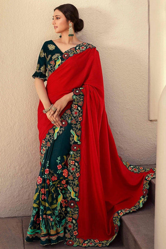 designer silk saree