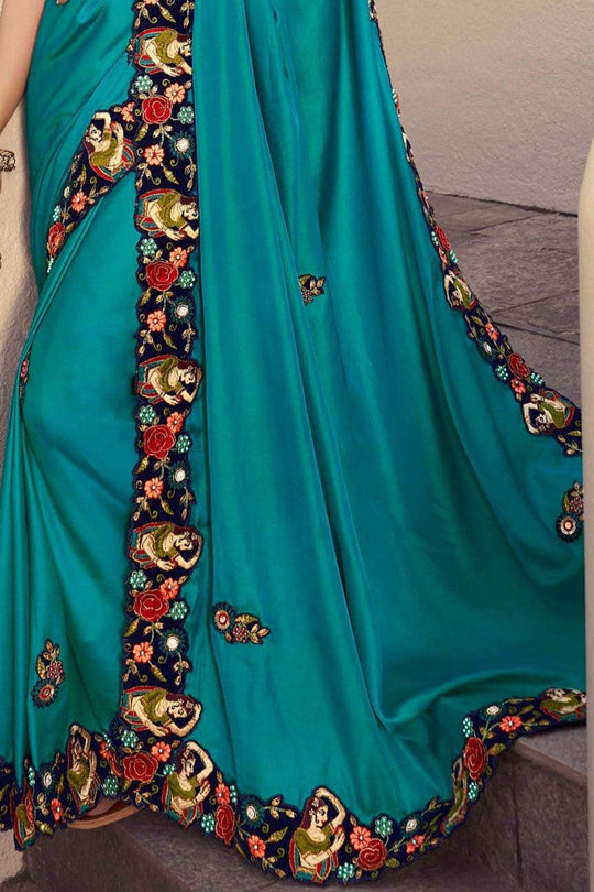 designer silk saree
