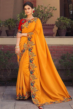 designer silk saree