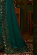 Buy Sacramento green woven south silk saree online at best price - Karagiri