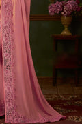 Buy Shy pink woven south silk saree online at best price - Karagiri