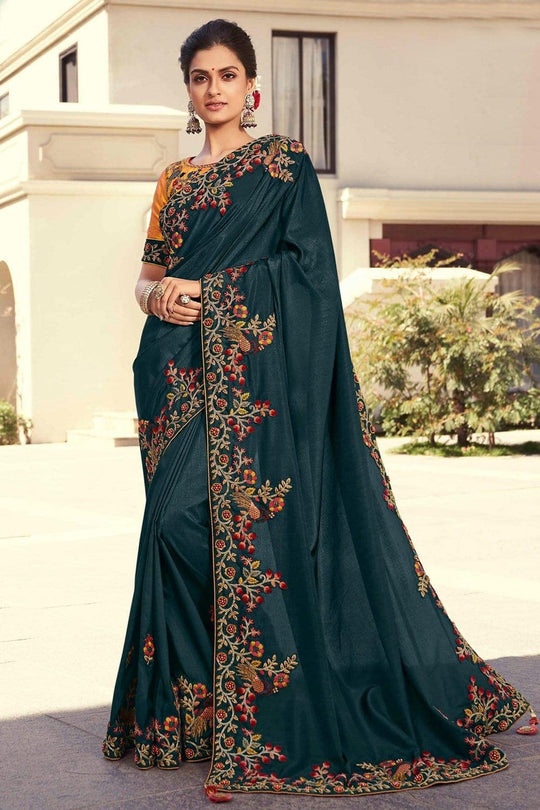 designer silk saree