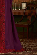Buy Wine purple woven south silk saree online at best price - Karagiri