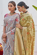 printed saree
