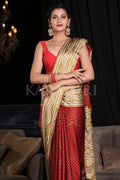 Digital Print Saree Berry Red Digital Print Saree saree online