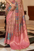 Digital Print Saree Bright Pink Digital Printed Saree saree online