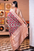 Digital Print Saree Burgundy Red Digital Print Saree saree online