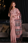 Digital Print Saree Chesnut Brown Digital Print Saree saree online
