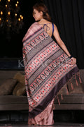 Digital Print Saree Chesnut Brown Digital Print Saree saree online
