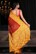 Digital Print Saree Cinnamon Brown Digital Print Saree saree online