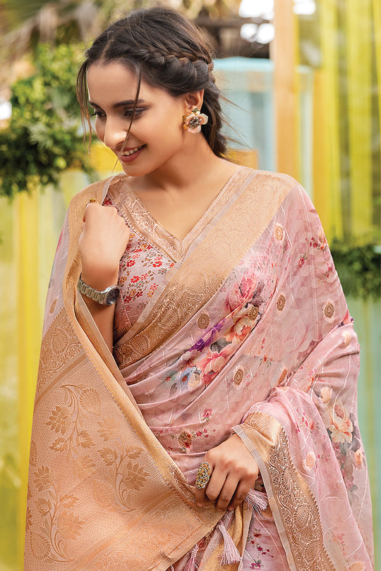 digital print saree