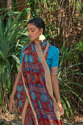 Digital Print Saree Garnet Maroon Digital Print Saree saree online