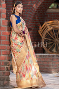 Digital Print Saree Golden Yellow Digital Print Saree saree online