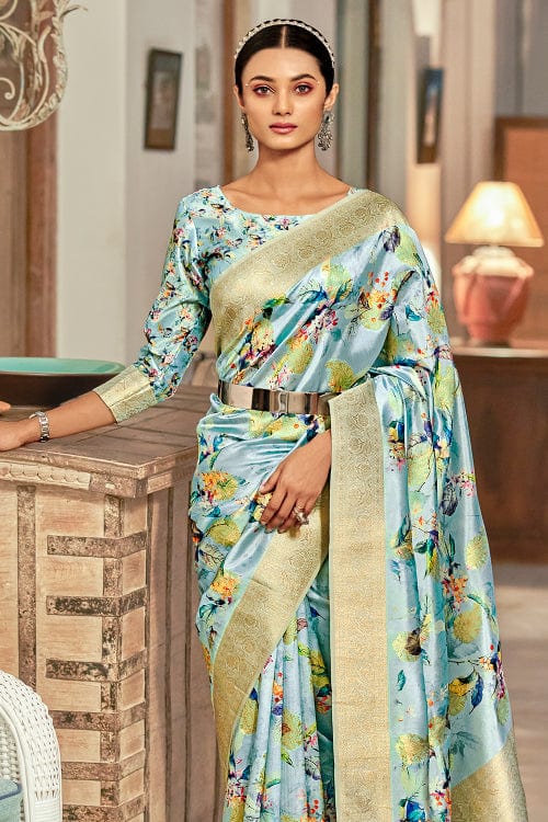 silk saree blouse design