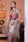 Digital Print Saree Light Green Digital Print Saree saree online