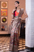Digital Print Saree Light Green Digital Print Saree saree online